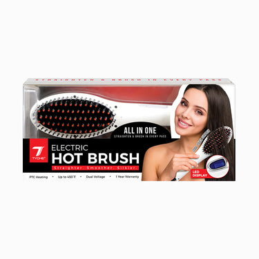 Tyche Electric Hot Brush – All-in-One Styling Tool - ANNS BEAUTY SUPPLY